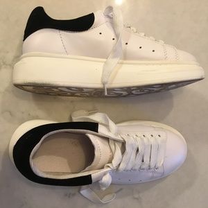 Alexander McQueen Oversized Sneakers White Classic